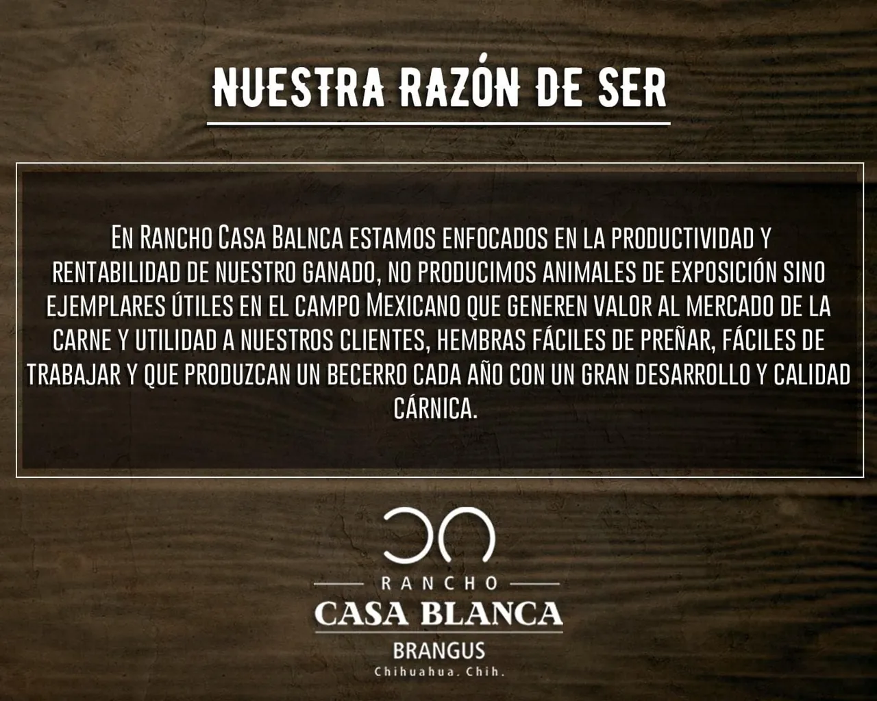 Filosofía y Razón de Ser 2